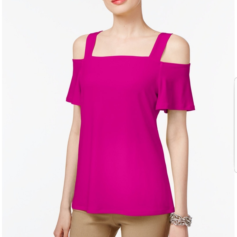 NWT INC Popsicle Cutout Shirt